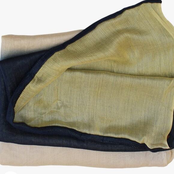 Yellow Black & Cream Infinity Scarf - Picture 3 of 4